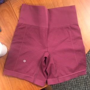 Lululemon Spandex Bike/Cycle Shorts